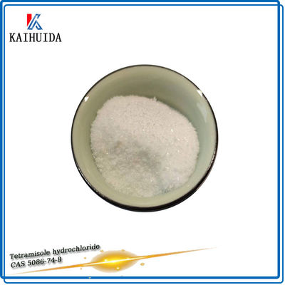 Le blanc de HCL de chlorhydrate de Pharma Tetramisole saupoudrent CAS 5086-74-8