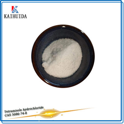 Le blanc de HCL de chlorhydrate de Pharma Tetramisole saupoudrent CAS 5086-74-8