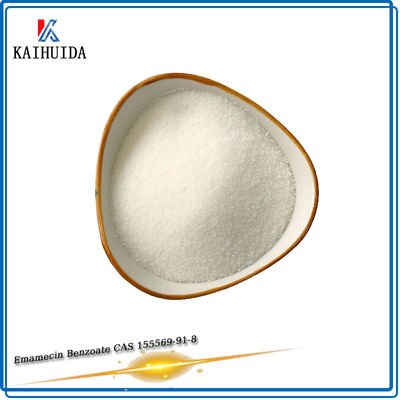 Le grand benzoate chimique d'Emamectin de matières premières de la pureté 99% saupoudrent CAS 155569-91-8