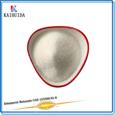 Le grand benzoate chimique d'Emamectin de matières premières de la pureté 99% saupoudrent CAS 155569-91-8