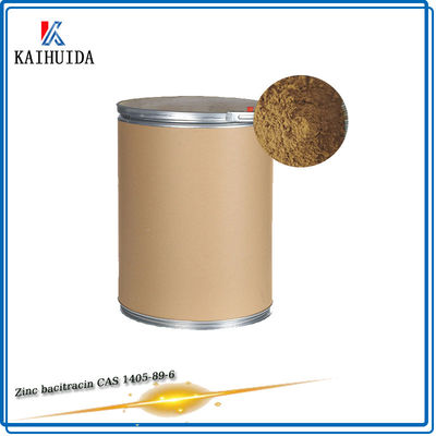 Catégorie industrielle d'API CAS 1405-89-6 de zinc de bacitracine d'intermédiaires en vrac de poudre
