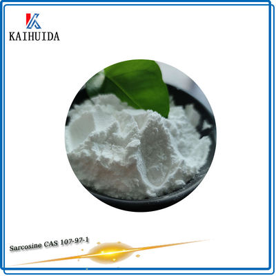 La sarcosine blanche de matière première d'additifs saupoudrent CAS 107-97-1