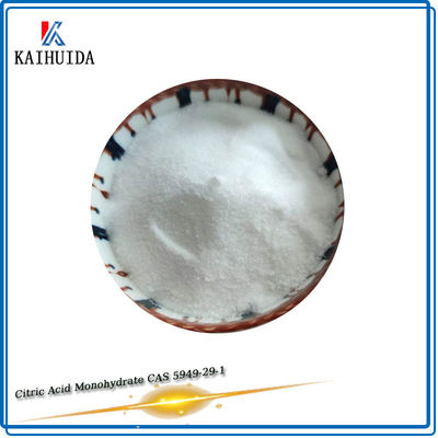 Le monohydrate d'acide citrique d'additifs d'OEM saupoudrent CAS 5949-29-1
