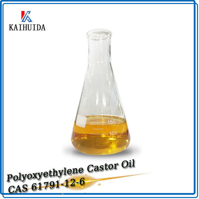 CAS 61791-12-6 Intermédiaires chimiques fins d'huile de ricin de polyoxyéthylène