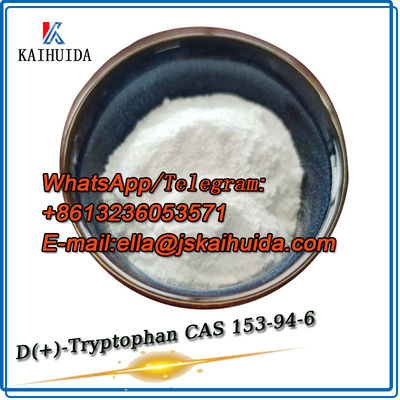 Poudre d'acide aminé D-tryptophane de haute pureté CAS 153-94-6