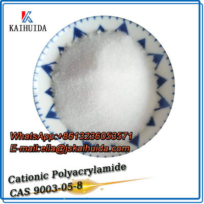 Polyacrylamide cationique (CPAM) CAS 9003-05-8 pour les produits chimiques de traitement de l'eau