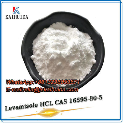 CAS 16595-80-5 Matériaux vétérinaires 99% Lévamisole HCl / hydrochlorure